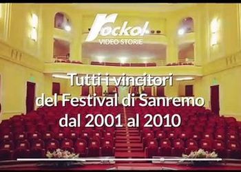 Tutti i vincitori del Festival di Sanremo dal 2001 al 2010