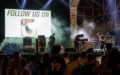 18 luglio 2014 - Goa Boa Festival - Arena del Mare - Genova - I Cani in concerto