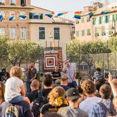 25 giugno 2019 - Giardini Luzzati - Genova - Frankie Hi Nrg Mc presenta il suo libro &#039;Faccio la mia cosa&#039;