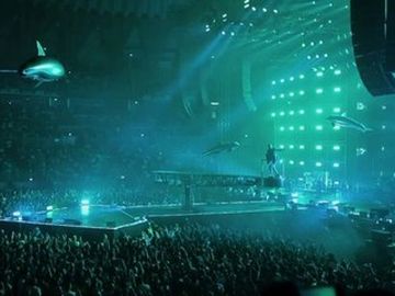 Cesare Cremonini - I delfini di Cesare Cremonini nel nuovo show indoor