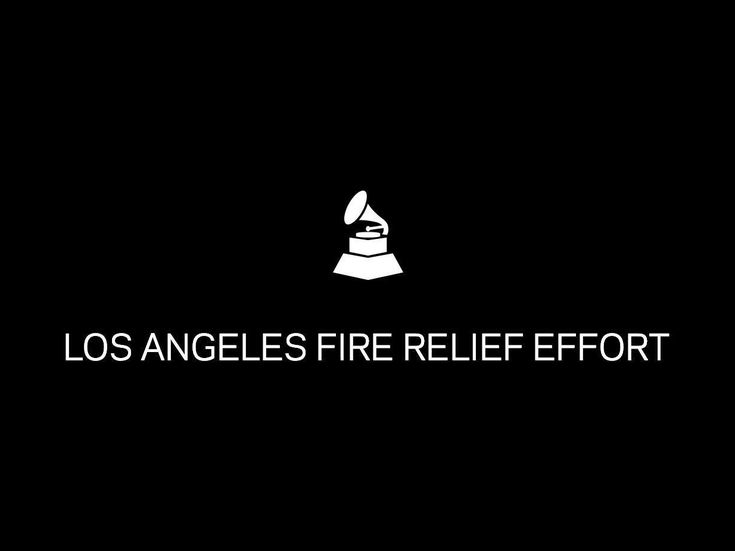 Grammy Fire Relief