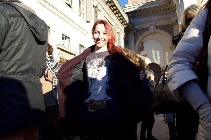 FlashMob alle Colonne di San Lorenzo a Milano il 17 gennaio