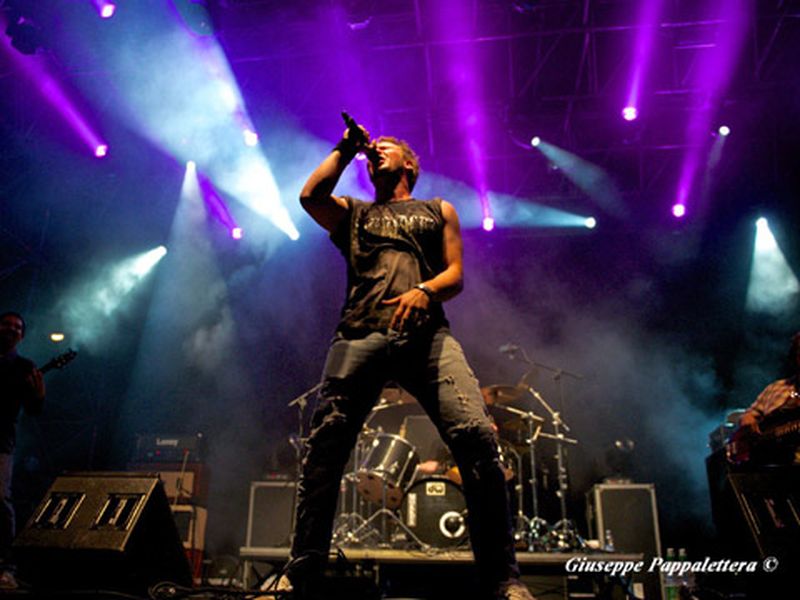 9 agosto 2014 - Area Concerti Festival - Majano (Ud) - Chris Slade in concerto