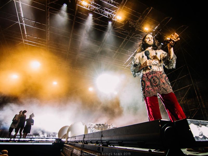 6 luglio 2019 - Pistoia Blues - Piazza del Duomo - Pistoia - Thirty Seconds to Mars in concerto