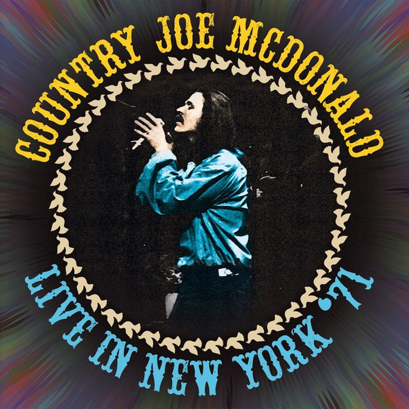 Live In New York 71 Country Joe Mcdonald Cover Ts1533085289