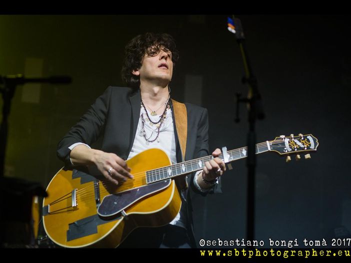 Sanremo 2018, Ermal Meta in sala stampa Sanremo 2018, Ermal Meta in sala stampa