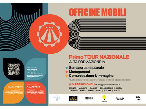 Officine Mobili, al via il tour nazionale di alta formazione