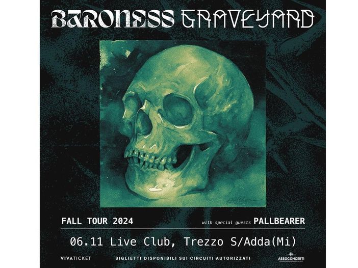 Baroness e Graveyard saranno live insieme a Trezzo sull&rsquo;Adda