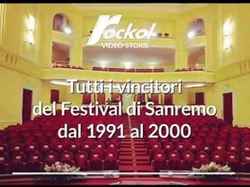 Sanremo - Tutti i vincitori del Festival di Sanremo dal 1991 al 2000