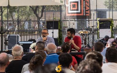 25 giugno 2019 - Giardini Luzzati - Genova - Frankie Hi Nrg Mc presenta il suo libro &#039;Faccio la mia cosa&#039;