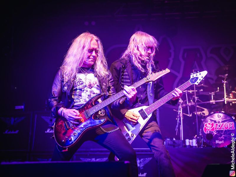 26 febbraio 2025 - Live Club - Trezzo sull&#039;Adda (Mi) - Saxon in concerto