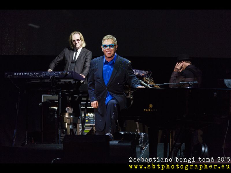 11 luglio 2015 - Lucca Summer Festival - Piazza Napoleone - Lucca - Elton John in concerto