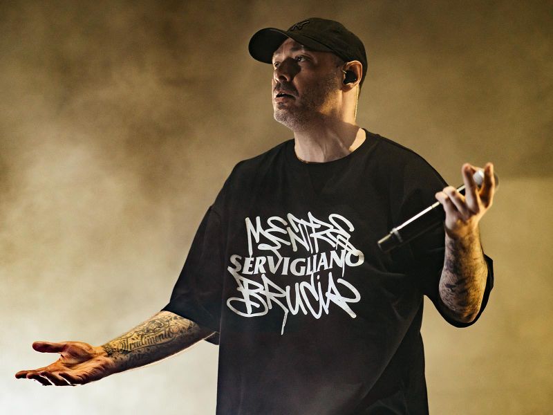 11 luglio 2025 - Parco della Pace - Servigliano - Fabri Fibra in concerto