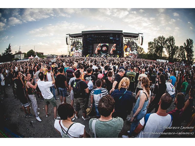 Guns N&#039; Roses all&#039;Autodromo Ferrari di Imola, 10 giugno