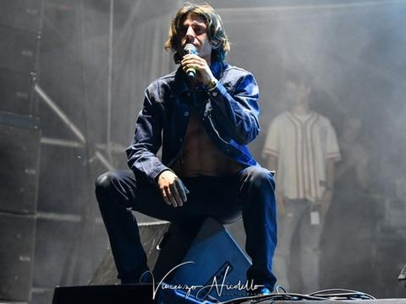 17 luglio 2021 - Collisioni Festival - Piazza Medford - Alba (Cn) - Rkomi in concerto