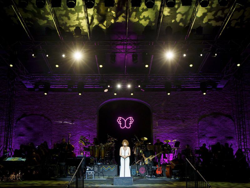 30 agosto 2024 - Arena Sferisterio - Macerata - Fiorella Mannoia in concerto