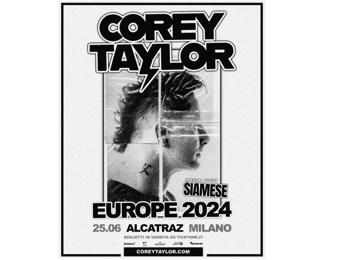 I Siamese apriranno la data milanese di Corey Taylor