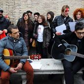 Flash Mob David Bowie - Roma