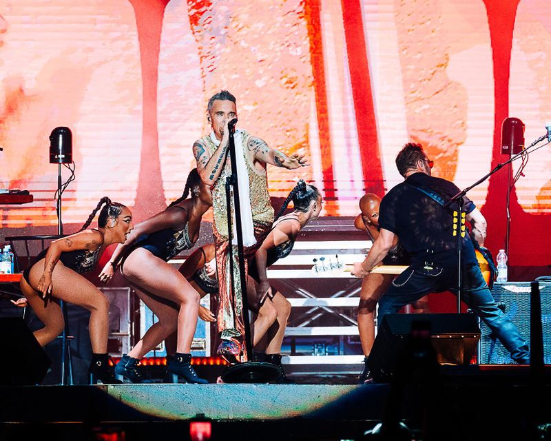 28 luglio 2023 - Lucca Summer Festival - Lucca - Robbie Williams in concerto