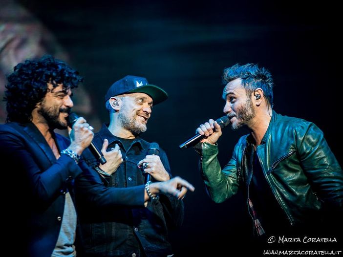 Max Pezzali, Nek e Francesco Renga: in arrivo l&rsquo;album. Stasera al Festival con &quot;Strada facendo&quot;