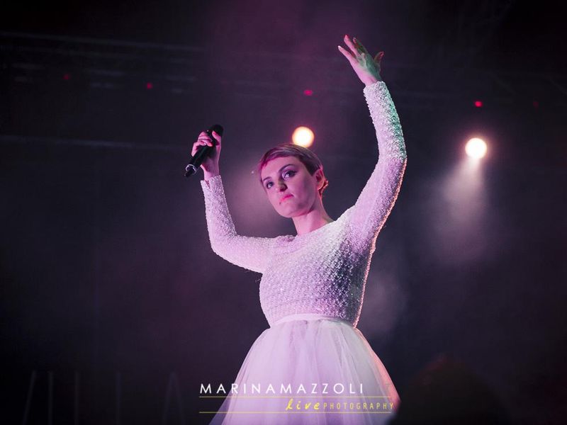 3 agosto 2016 - Villa Ada - Roma - Arisa in concerto