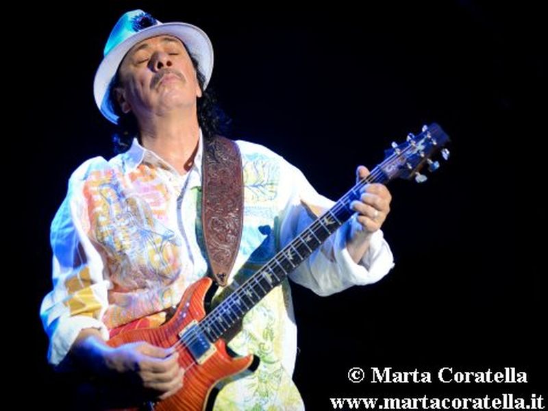 27 luglio 2013 - Foro Italico - Roma - Carlos Santana in concerto