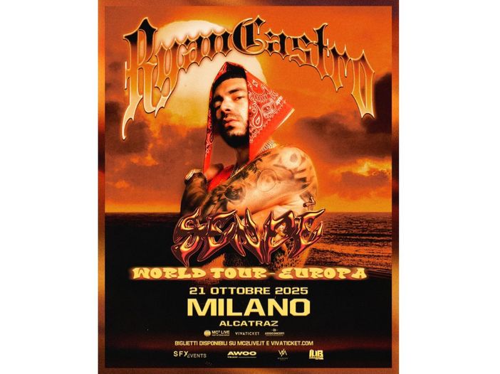 Ryan Castro sar&agrave; in concerto in Italia a ottobre