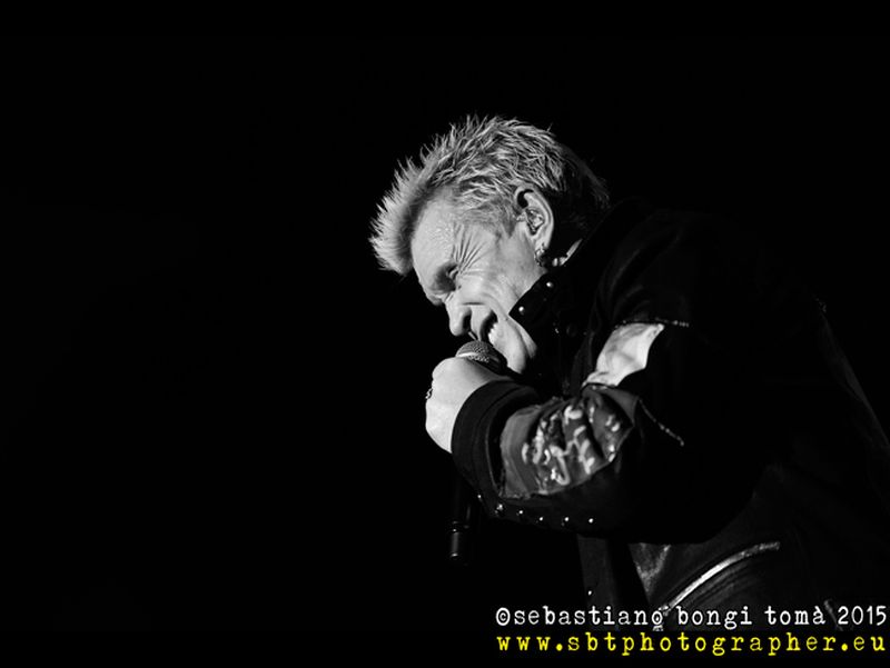 10 luglio 2015 - Lucca Summer Festival - Piazza Napoleone - Lucca - Billy Idol in concerto