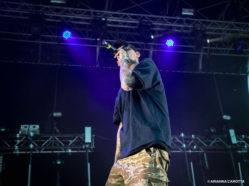 22 luglio 2022 - Ama Festival - Villa C&agrave; Cornaro - Romano d&#039;Ezzelino (Vi) - Noyz Narcos in concerto