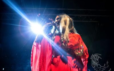 15 giugno 2019 - Langhe Rock Festival - Santo Stefano Belbo (Cn) - Lacuna Coil in concerto