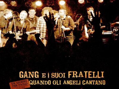 Gang, nuovo album: gratis oggi sul Web l&apos;inedito &apos;Gli angeli di Novi Sad&apos;