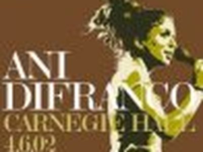 4.6.02 CARNEGIE HALL Ani DiFranco