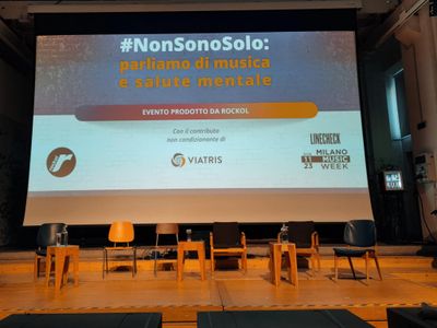 mmw23 - #NonSonoSolo. Parliamo di musica e salute mentale