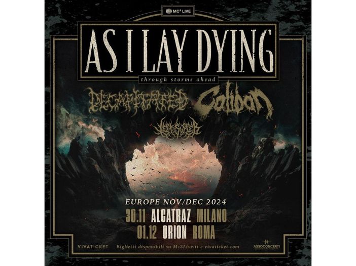 As I Lay Dying: due date in Italia in autunno