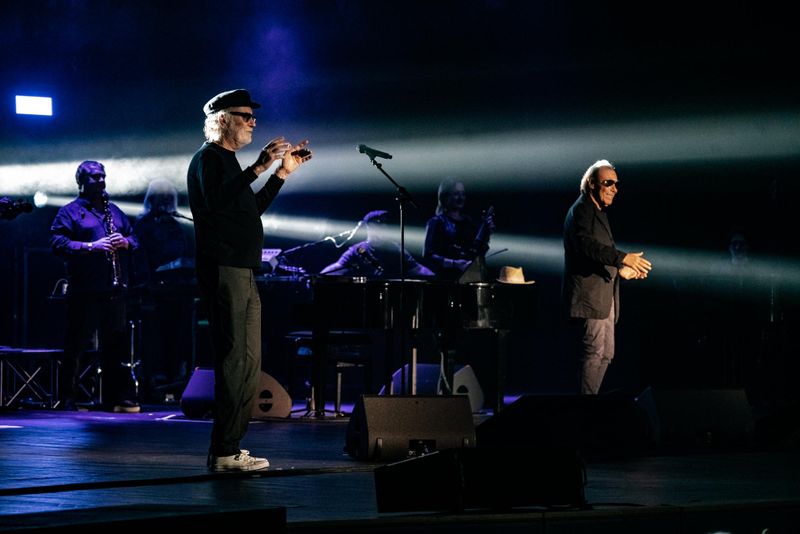 10 gennaio 2023 - Teatro EuropAuditorium - Bologna - Francesco De Gregori e Antonello Venditti in concerto