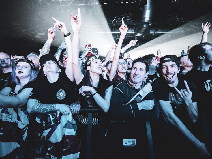 pubblico a concerto metal