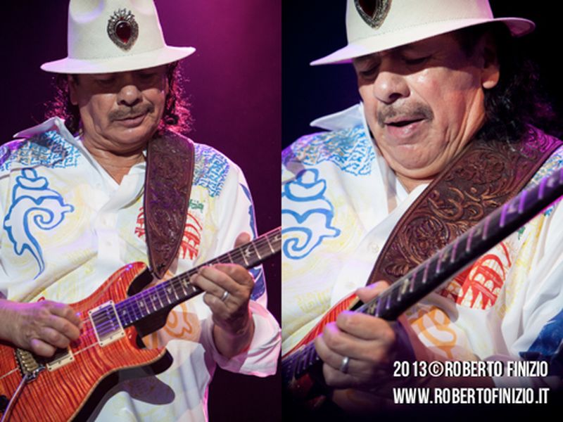 26 luglio 2013 - Ippodromo del Galoppo - Milano - Carlos Santana in concerto